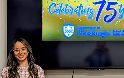 Adrianna Acevedo-Fontanez, 3rd year predoctoral trainee, receives Catherine Cartier Ulrich Memorial Award for Public Health Service to the Underserved