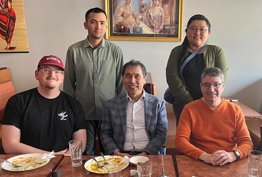Lunch Meeting with Professor Panayiotis (Takis) Benos